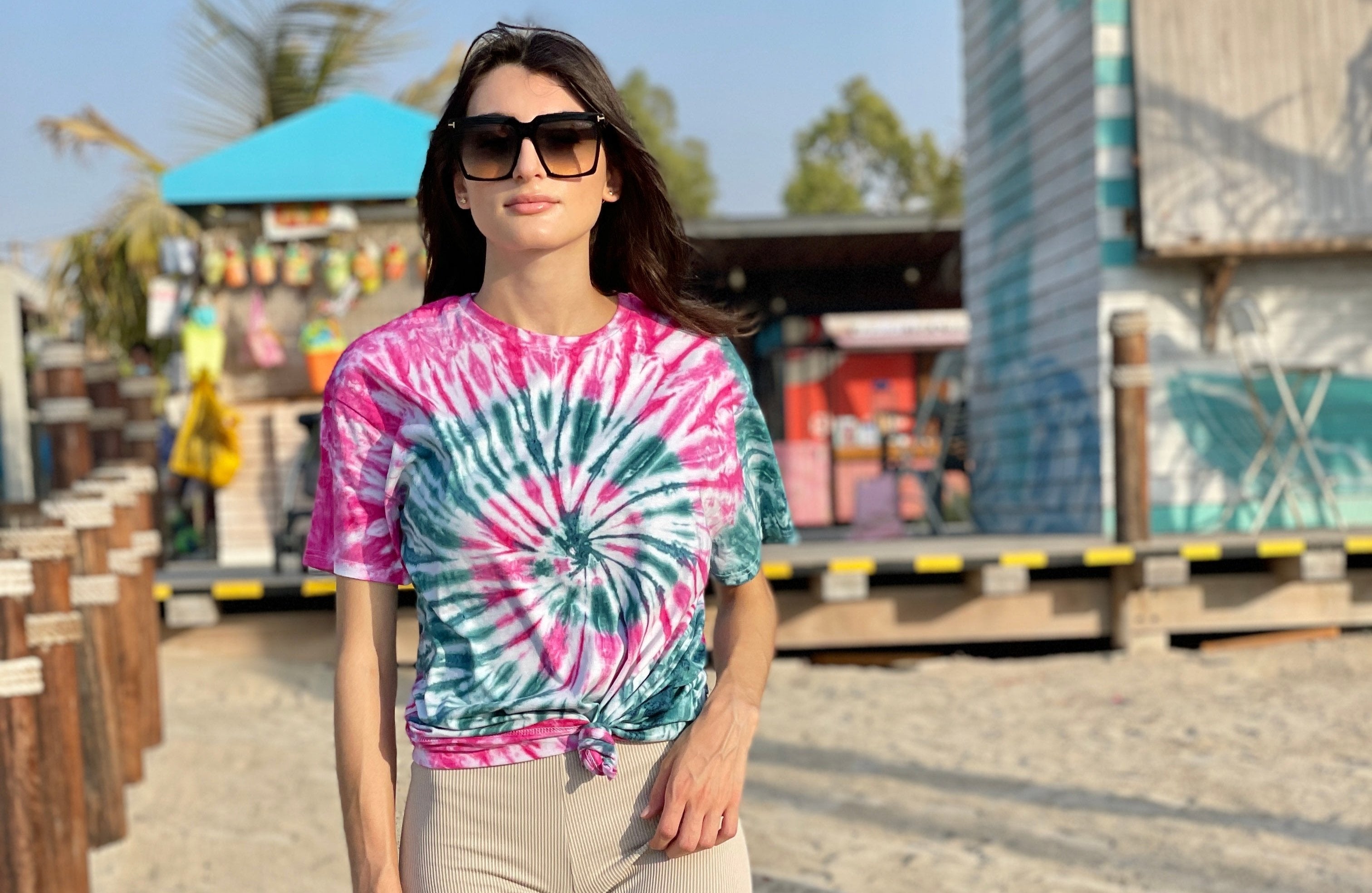 Kutaweav adult unisex tie dye t-shirt.
